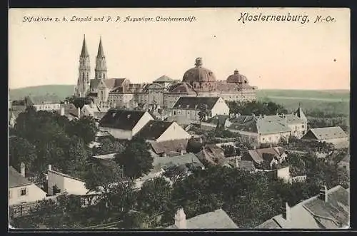 AK Klosterneuburg /N.-Ö., Stiftskirche z. h. Leopold und P. P. Augustiner Chorherrenstift