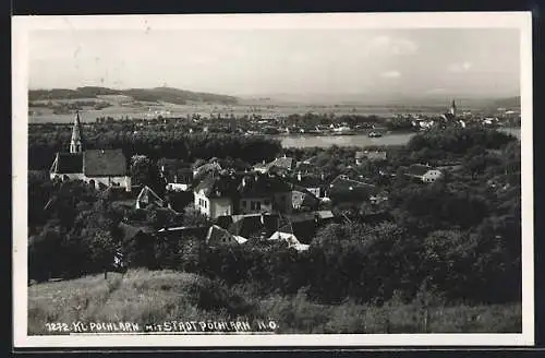 AK Klein-Pöchlarn /N. Ö., Blick über die Dächer
