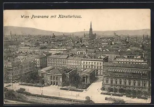 AK Wien, Panorama mit Künstlerhaus