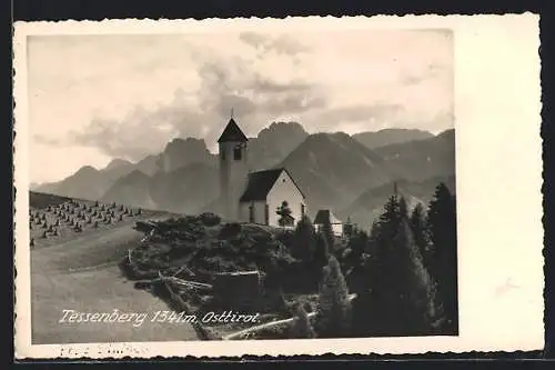 AK Heinfels /Tirol, Tessenberg, Ansicht mit Kirche