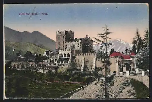 AK Itter, Blick auf das Schloss
