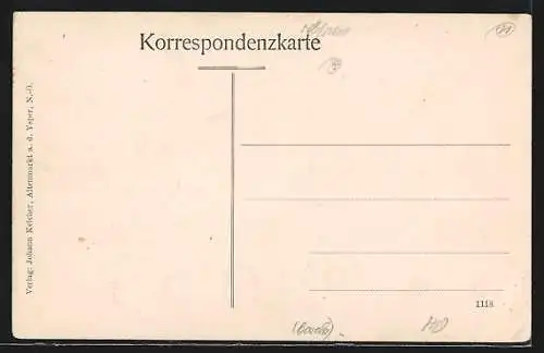 AK Altenmarkt a. d. Ysper, Ortsansicht aus der Vogelschau