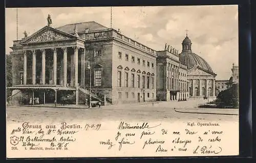 AK Berlin, Kgl. Opernhaus