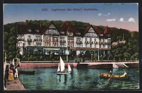 AK Kiel, Logierhaus des Kaiserl. Yachtclubs