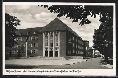 AK Wilhelmshaven, Kommandogebäude der Marinestation der Nordsee