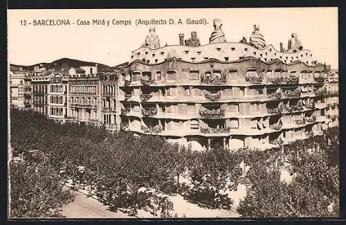 AK Barcelona, Casa Milá y Camps