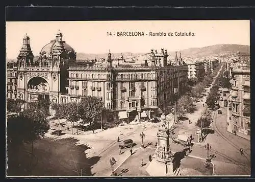AK Barcelona, Rambla de Cataluna