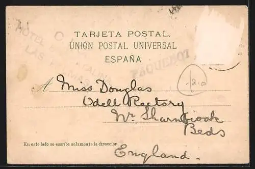 AK Tafira /Monte Grand Canary, Ortsansicht aus der Vogelschau