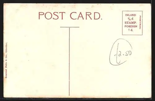 AK Gibraltar, View of Rock Gun and Galleries from Landing Pier