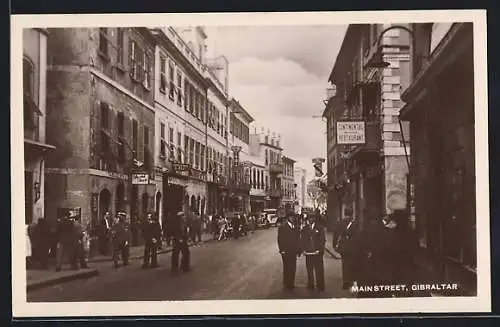 AK Gibraltar, Main Street, Continental Restaurant