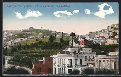 AK Las Palmas, Barrio de San Nicolas Y San Roque