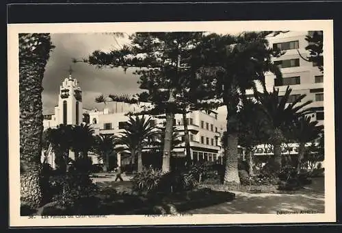 AK Las Palmas /Cran Canaria, Parque de San Telmo