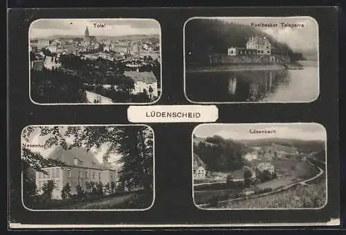 AK Lüdenscheid, Fuelbecker Talsperre, Neuenhof, Lösenbach