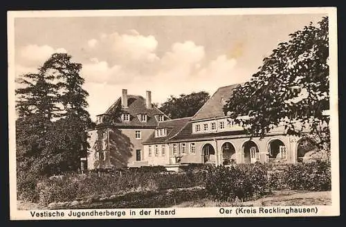 AK Oer /Kreis Recklinghausen, Vestische Jugendherberge in der Haard