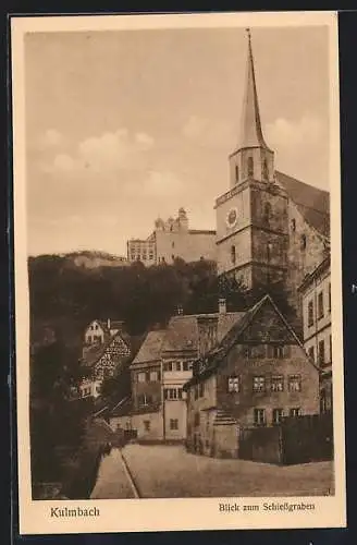 AK Kulmbach, Blick zum Schiessgraben