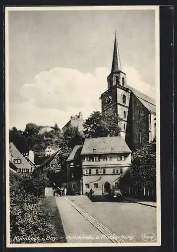 AK Kulmbach i. Bay., Petrikirche u. Plassenburg