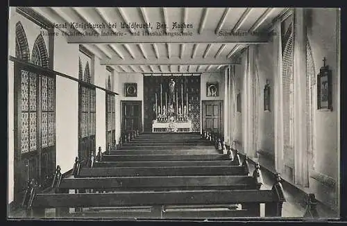 AK Waldfeucht /Aachen, Das Pensionat Königsbusch, Höhere Töchterschule, Industrie- und Haushaltungsschule, Oratorium