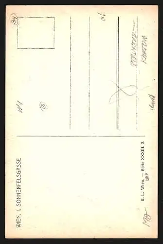AK Wien, Geschäft auf der Sonnenfelsgasse
