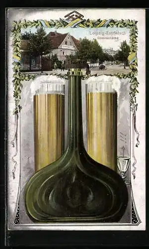 AK Leipzig-Eutritzsch, Gasthaus Gosenschänke