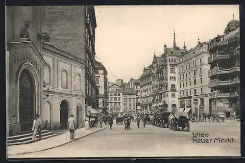 AK Wien, Neuer Markt mit Geschäften