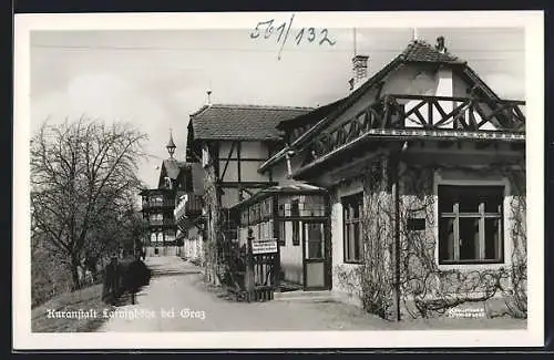 AK Lassnitzhöhe bei Graz, Partie an der Kuranstalt