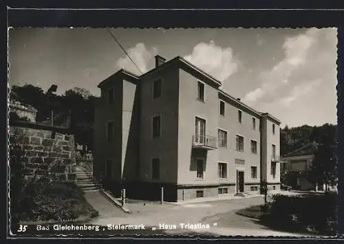 AK Bad Gleichenberg /Steiermark, Das Haus Triestina