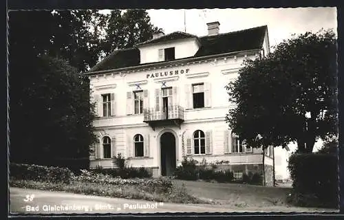 AK Bad Gleichenberg /Stmk., Das Haus Paulushof