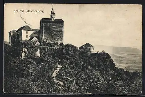 AK Gleichenberg, Das Schloss auf dem Berg