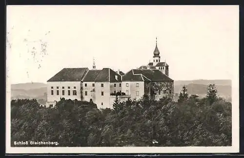 AK Bad Gleichenberg, Blick aufs Schloss