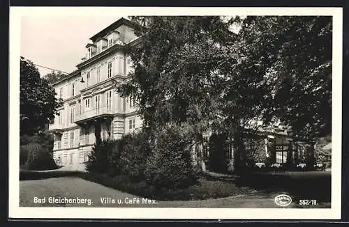 AK Bad Gleichenberg, Villa und Café Max