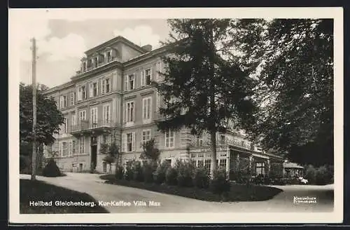 AK Gleichenberg, Kur-Café Villa Max