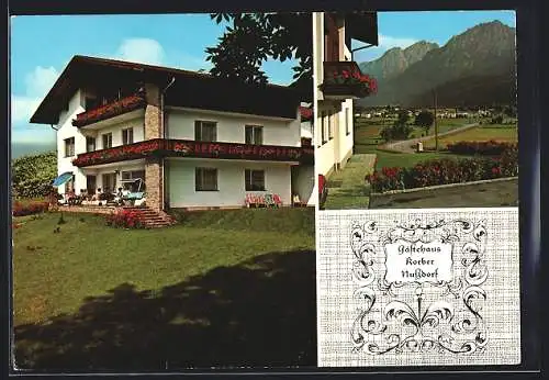 AK Lienz-Nussdorf /Debant, Das Gästehaus Korber im Bergidyll