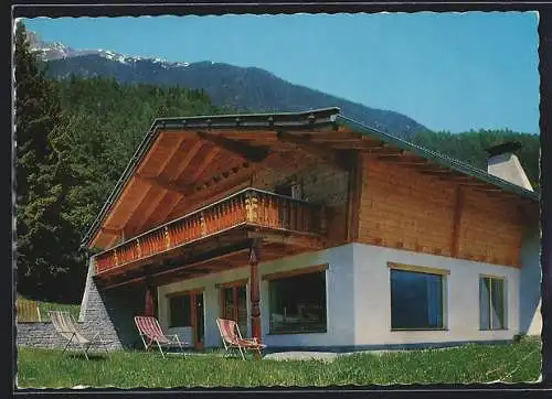 AK Vomp /Tirol, Privathaus beim Alpengasthof Karwendelrast