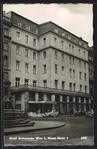 AK Wien, Hotel Ambassador, Neuer Markt 5