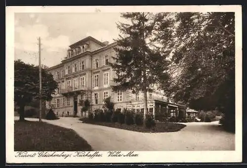 AK Gleichenberg, Das Kurcafé an der Villa Max