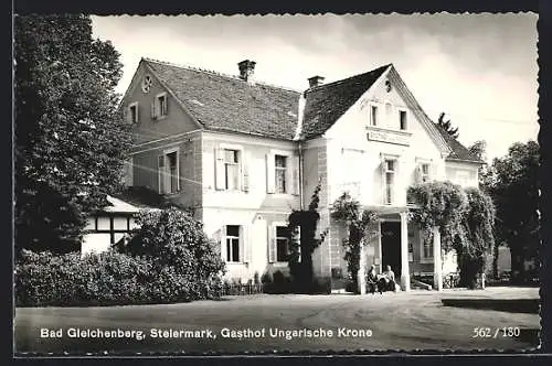 AK Bad Gleichenberg /Steiermark, Gasthof Ungarische Krone