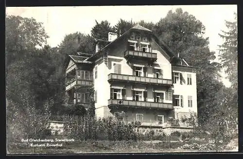AK Bad Gleichenberg, Kurheim Rosenhof