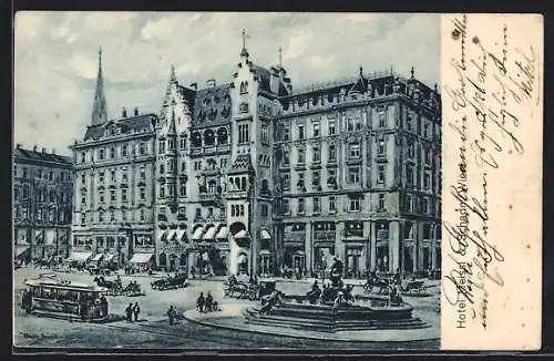 AK Wien, Hotel Meissl & Schadn, Kärntner Strasse 16