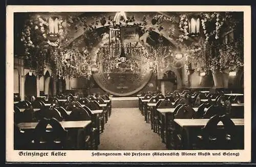 AK Wien, Grinzinger Keller im Wiener Rathauskeller