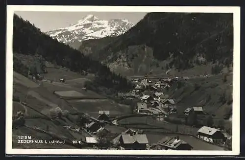 AK Zederhaus i. Lungau, Ortsansicht aus der Vogelschau