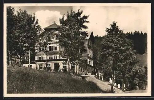AK Brückenberg, Hotel Weisses Rössl