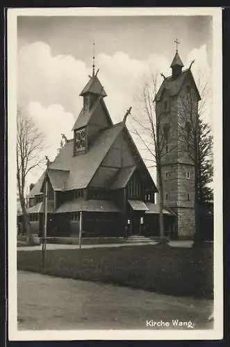 AK Brückenberg, die Kirche Wang