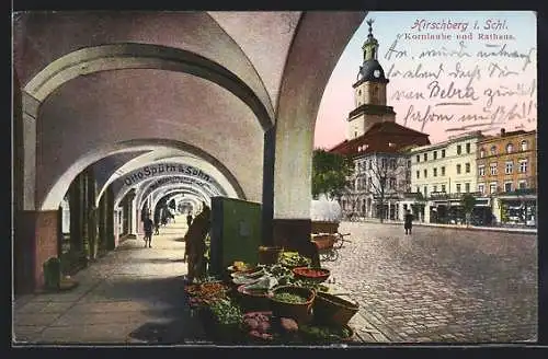 AK Hirschberg, Kornlaube & Rathaus