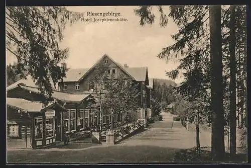 AK Schreiberhau /Riesengebirge, Hotel Josephienhütte