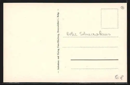 AK Brückenberg i. Rsgb., Ortspartie am Hang