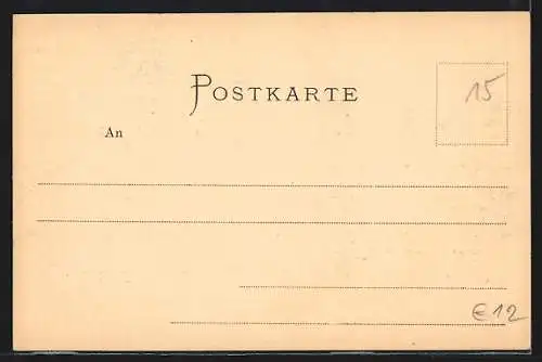 AK Brückenberg i. Rsgb., Verstreut liegende Häuser und Gehöfte