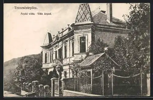 AK Trencsénteplicz, Villa Arpad