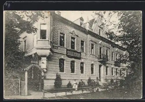 AK Bad-Trencsenteplicz-fürdö, Salvator Pensio