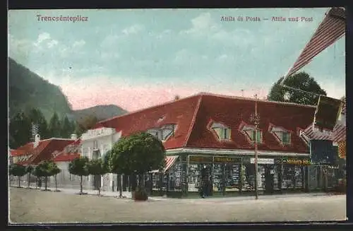 AK Trencsénteplicz, Attila und Post