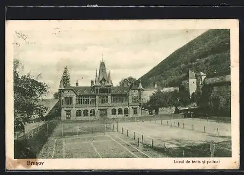 AK Brasov, Locul de tenis si patinat